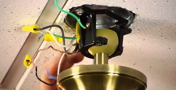 Ceiling fan wiring repair and electrical connection service in Mesa, AZ