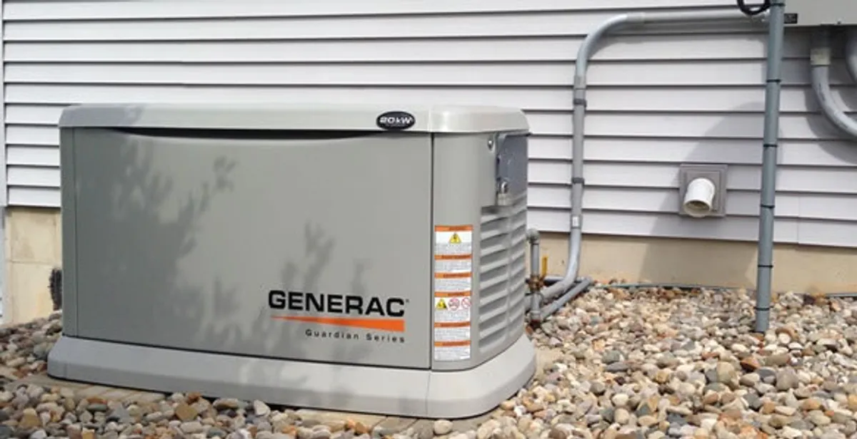 generator installation service featuring outdoor standby generator setup by licensed electricians in Mesa, AZ