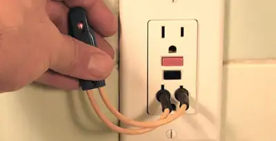 gfci circuits service testing ground fault circuit interrupter outlet to ensure electrical protection in Mesa, AZ