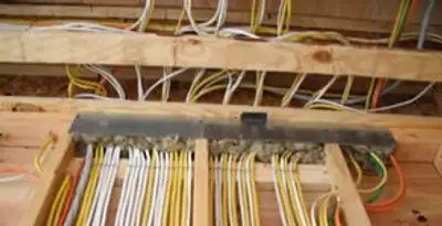 new construction wiring services with organized electrical rough-in performed by licensed electricians in Mesa, AZ