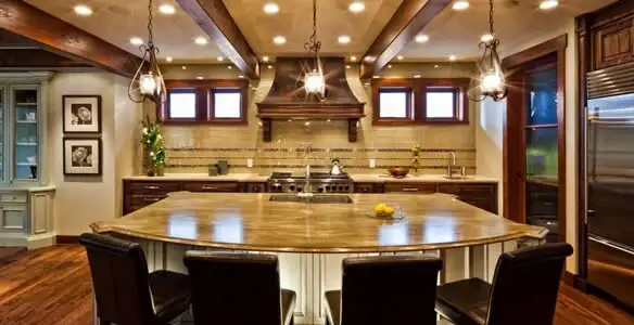 Finished recessed lighting installation providing balanced indoor lighting in Mesa, AZ