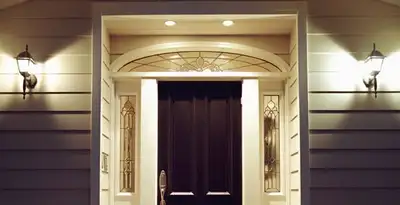 security light installation services with professionally installed entryway lighting in Mesa, AZ